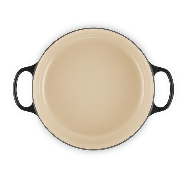 Cocotte ronde peu profonde, view 6